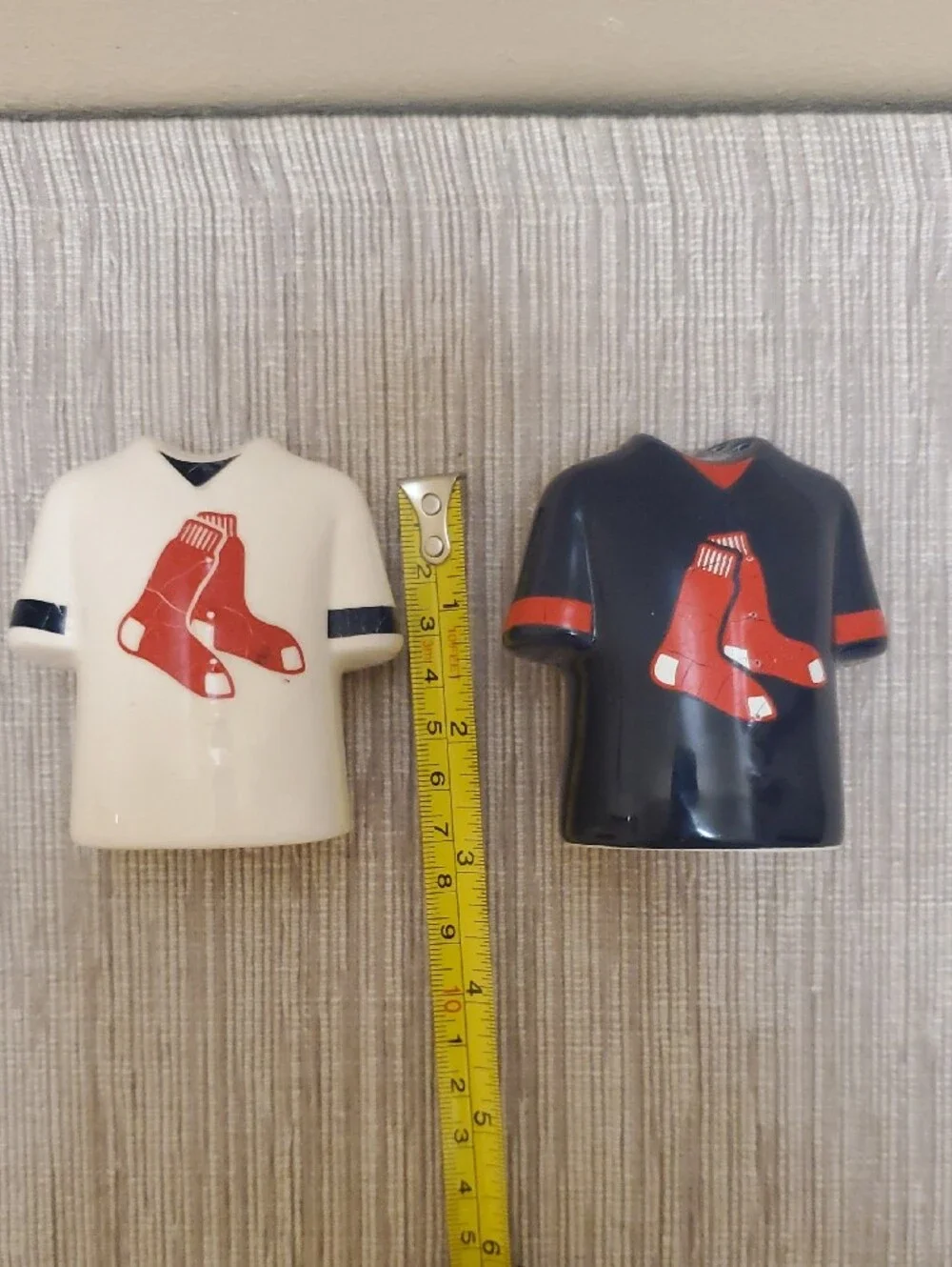 Boston Red Sox salt and pepper shaker